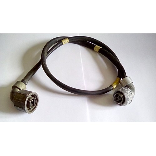 PLESSEY POWER CABLE 2PIN MALE TO 2 PIN FEMALE, 1 MTR LG